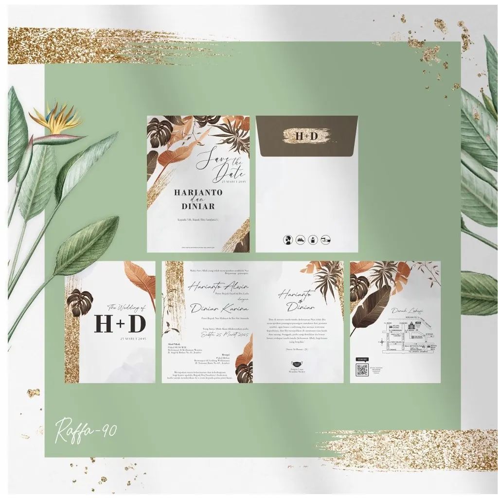 JAVASTORE | UNDANGAN BLANKO RAFFA