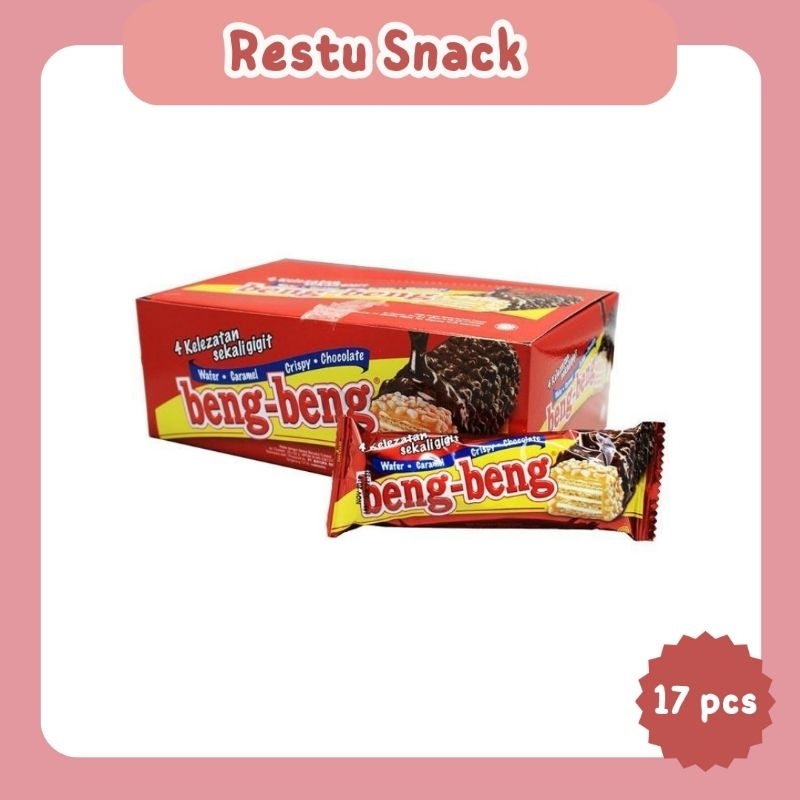 

[ RESTU SNACK ] Beng Beng 25gr × 17pcs