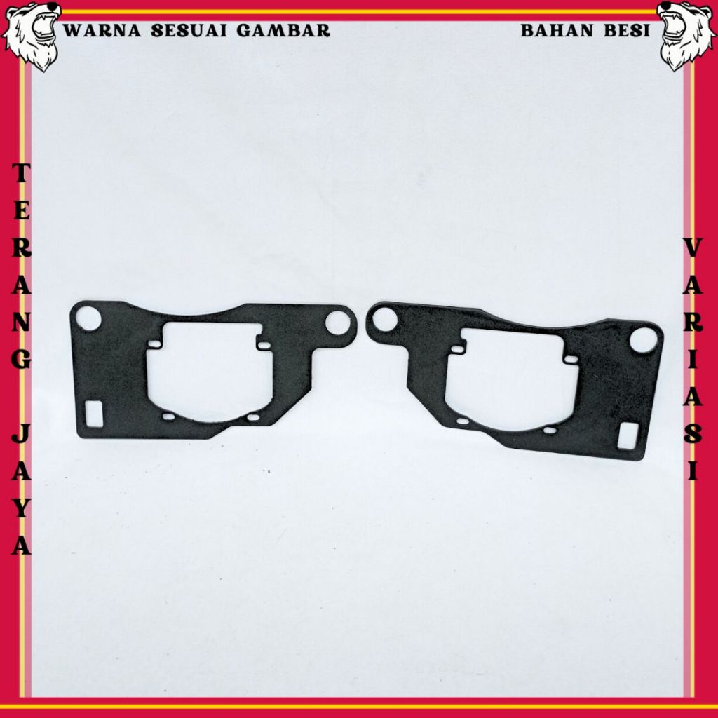 BRACKET BILED PROJIE AES KENZO VINYX CR7 2.5 INCH ADV 150 ADV 160 DOUBLE BRAKET LAMPU HONDA ADV LED 