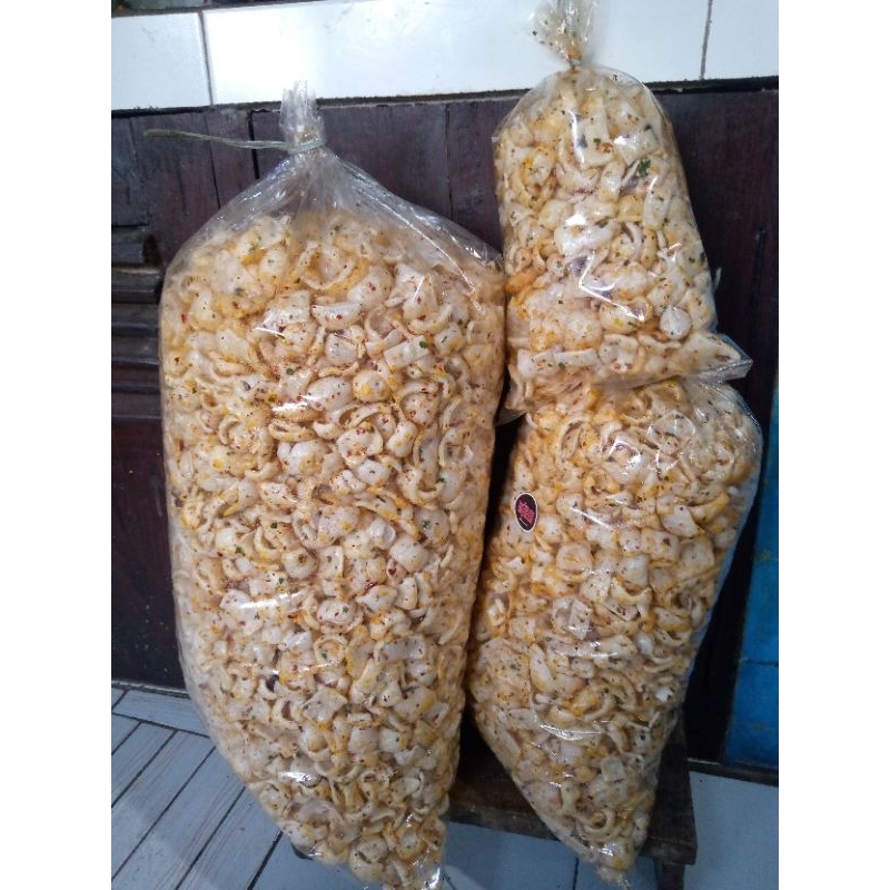 

500 Gram Belekem | Rigog | Seblak Kering Daun jeruk pedas
