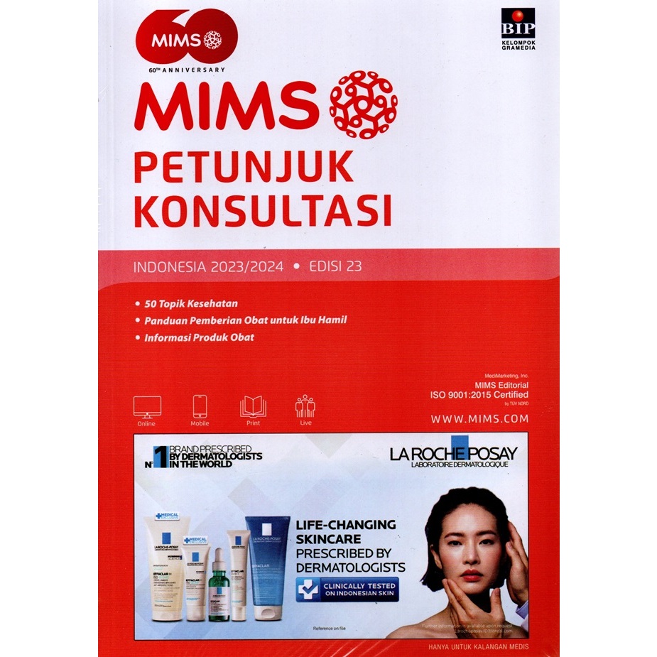 Gramedia Makassar - MIMS Petunjuk Konsultasi Edisi 23 Tahun 2023/2024