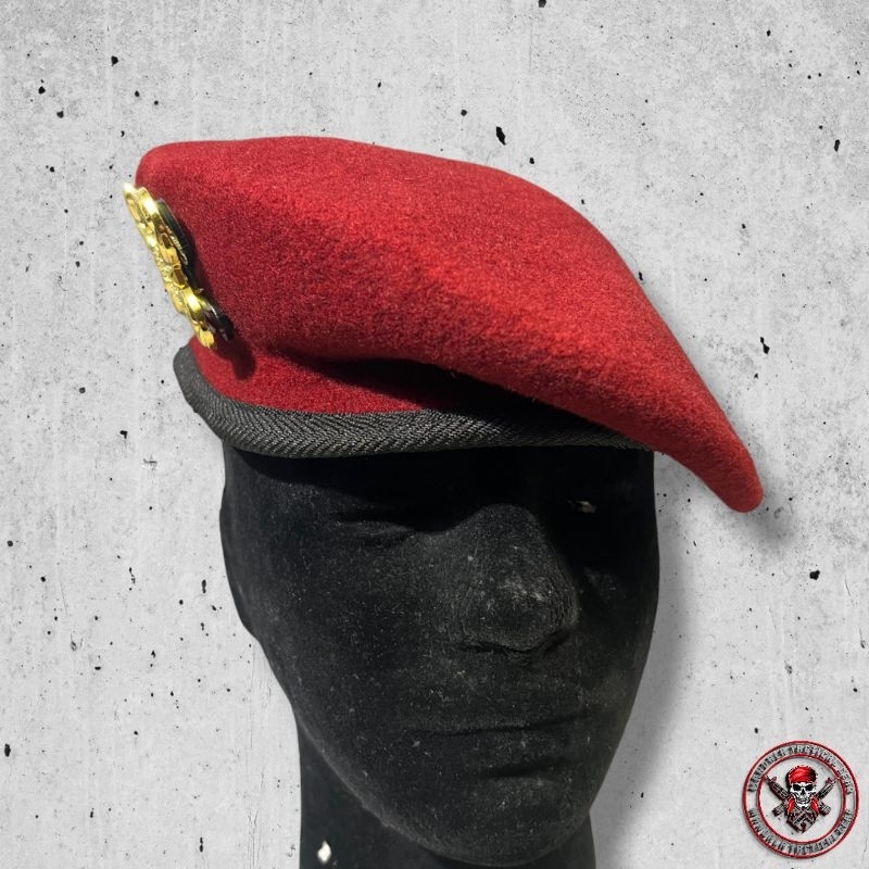 Baret Reskrim / baret Reserse / Baret merah reskrim