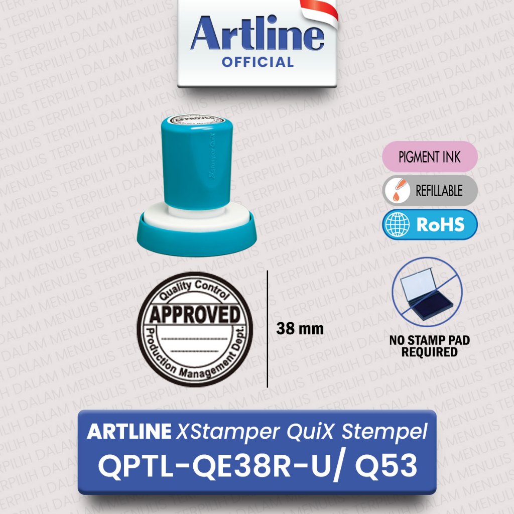 

ARTLINE XSTAMPER QUIX Stempel QPTL-QE38R-U/ Q53