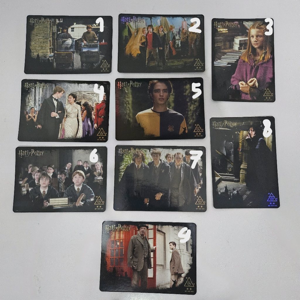 [OFFICIAL WIZARDING WORLD] Kartu Koleksi Harry Potter Original Kayou N Full Holo | Cedric Diggory He