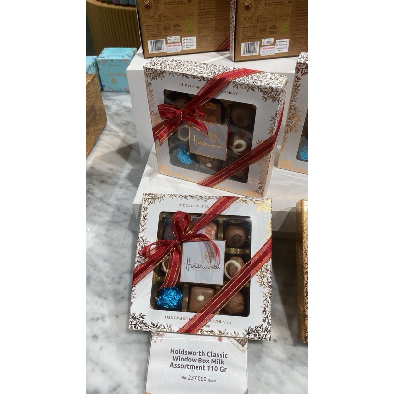 

Holdsworth classic Window box milk Assortment 110 gr