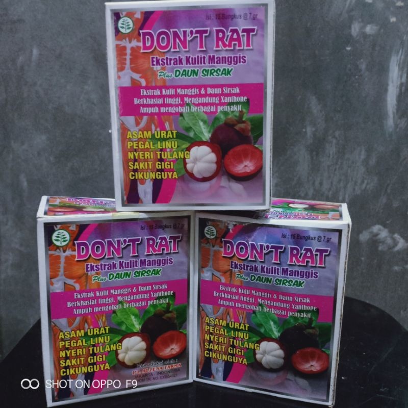 

DON'RAT jamu/bubuk/serbuk