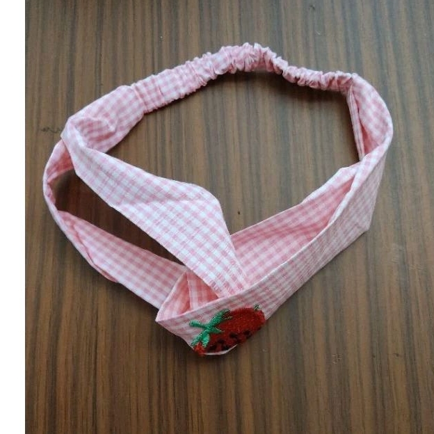 BANDANA / BANDO KOREA MOTIF KOTAK- KOTAK