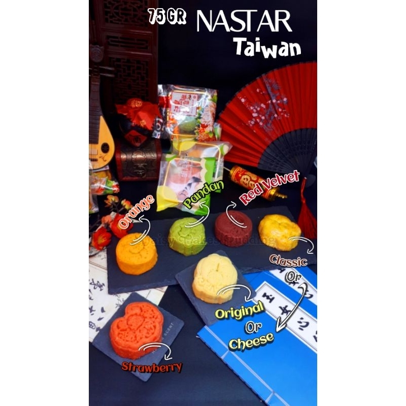 

Nastar Taiwan 75 gr ( 6 pc) Box