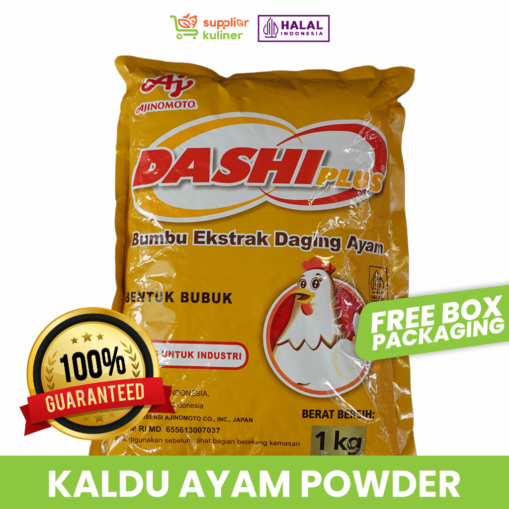 

DAGING AYAM / SAPI DASHIPLUS BUMBU EKSTRAK AJINOMOTO
