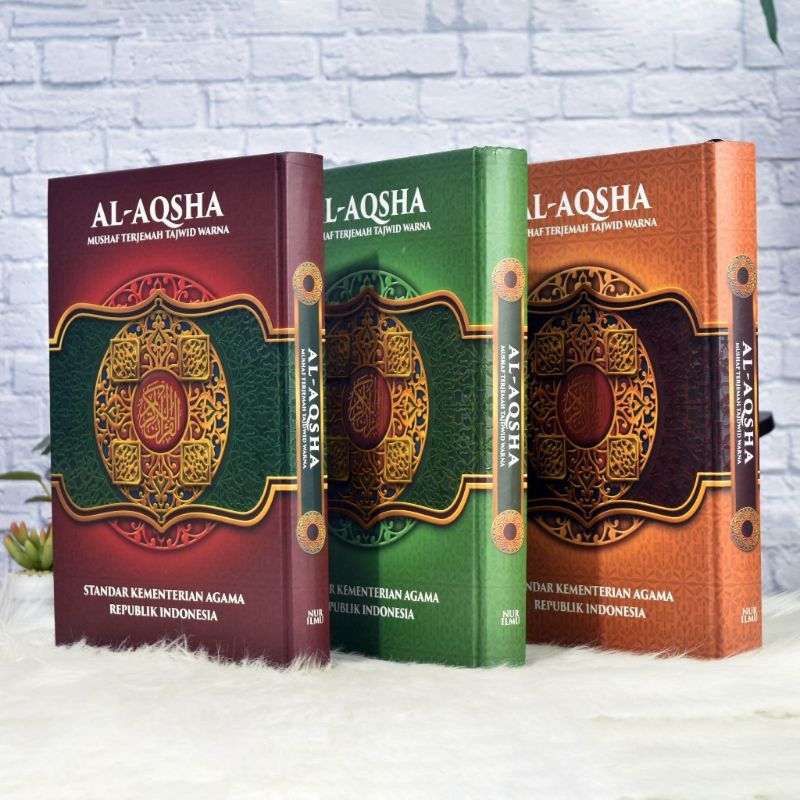 Al Quran Al Aqsha - Al Quran Terjemah Tajwid Warna Ukuran B5