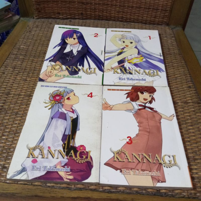 Komik Kannagi 1-4