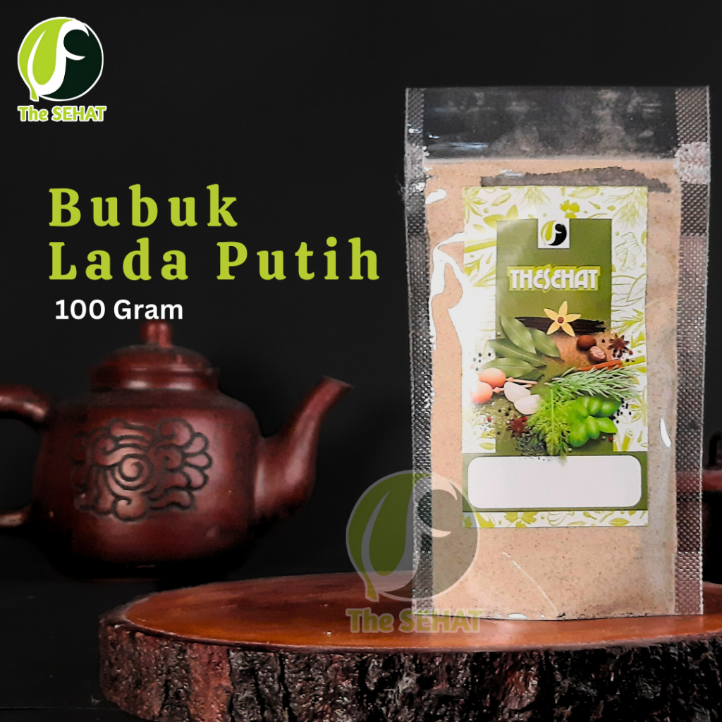 

TheSehat Bubuk Lada Putih Organik Bumbu Bubuk Murni Lada Putih 100gr