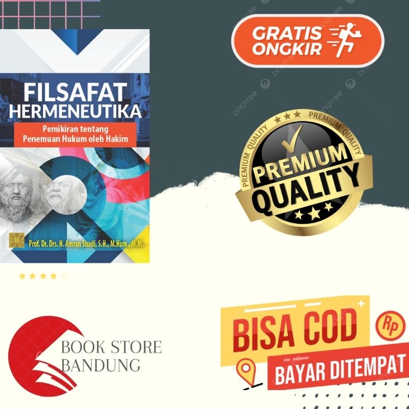 buku FILSAFAT HERMENEUTIKA: PEMIKIRAN TENTANG PENEMUAN HUKUM OLEH HAKIM

