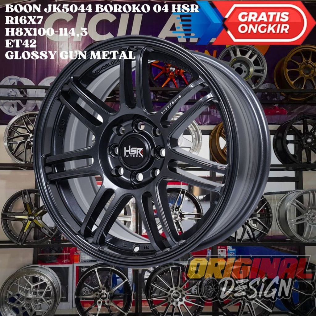 Velg Mobil Sirion , Ignis , Rocky , Raize , HSR BOON Ring 16 R16 MURAH