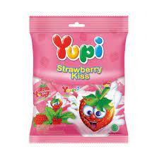 

Permen Yupi Strawberry Kiss 120g