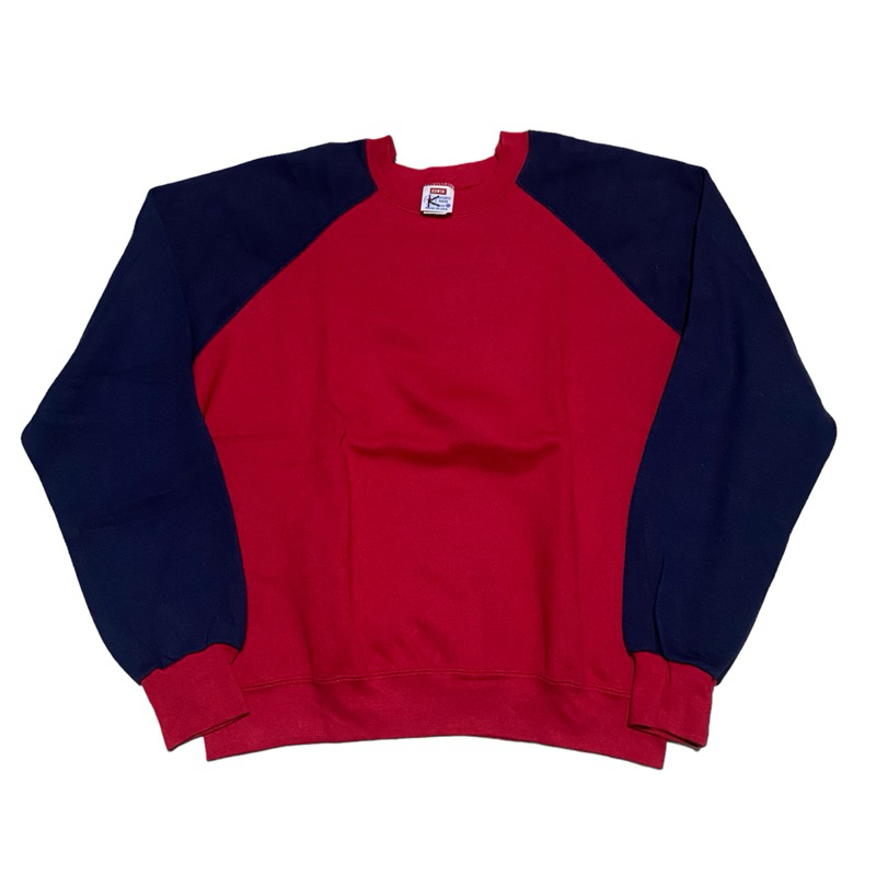 Edwin vintage red black crewneck