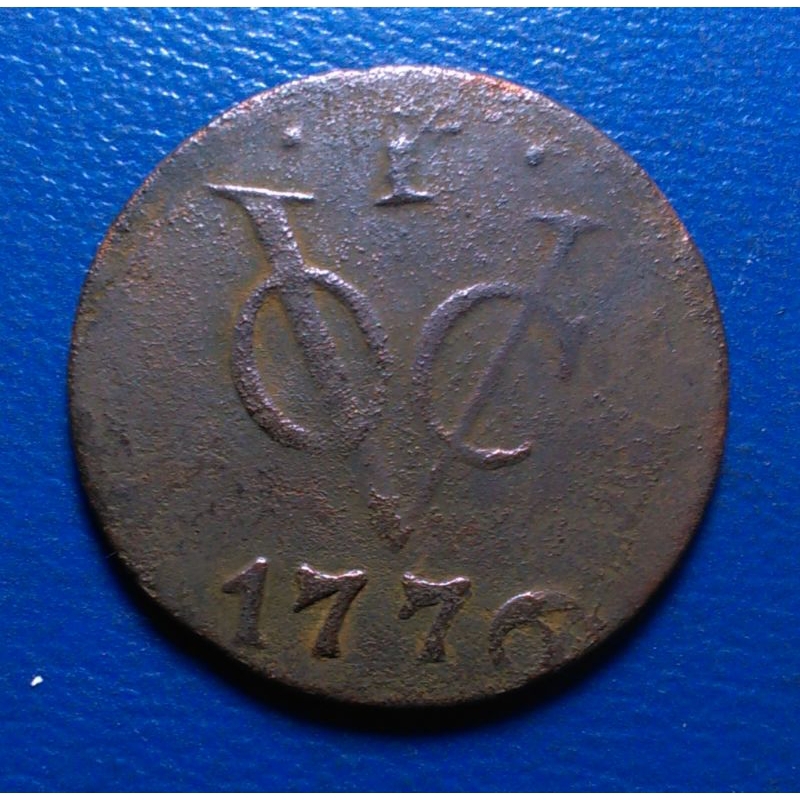 Koin VOC 1 Duit Gelderland 1776