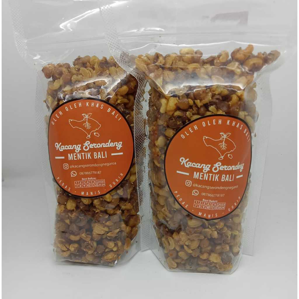 

Kacang Serondeng Mentik Bali Oleh oleh Khas Bali 200gr
