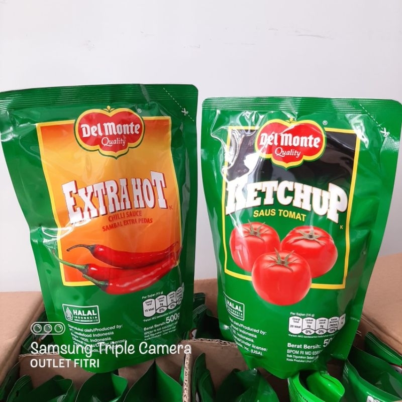 

[500gr] DEL MONTE Saos Tomat - Extra Hot