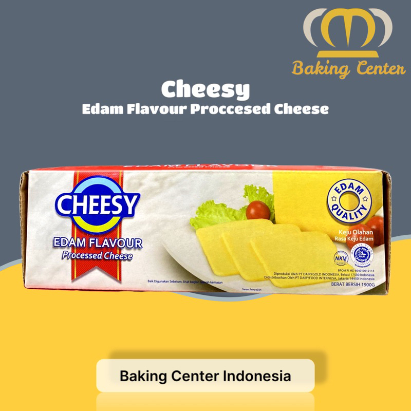 

Cheesy Edam Flavour - Chessy Keju Rasa Edam 1,9kg