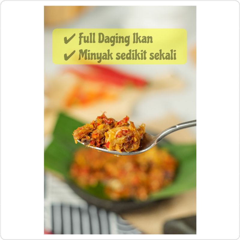 

Sambal / Sambel Cakalang Asap 140 Gram