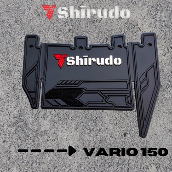 Mudflap vario  Mudflap vario 15 led  karet kolong vario 15 led