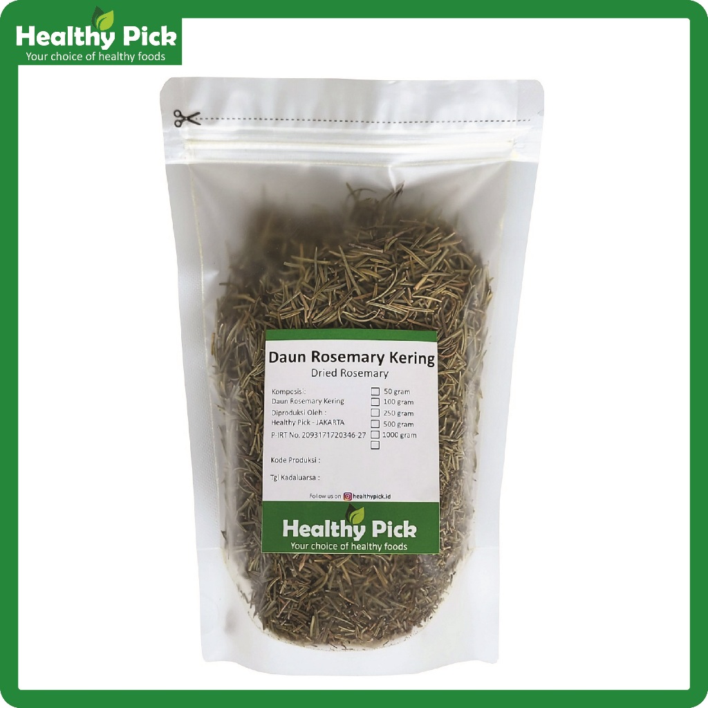 

Rosemary Leaves / Daun Rosemary / Rosemary Kering 250gr