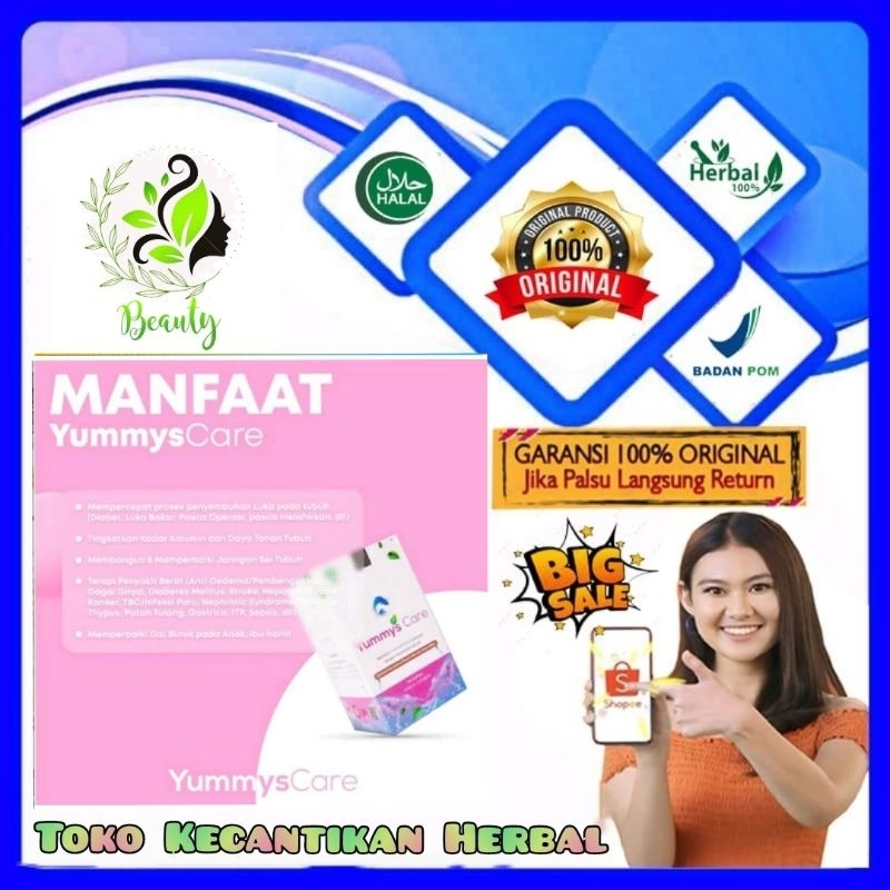 Yummys Care Original Obat Luka Basah - Yummys Care Suplemen Pasca Operasi Sesar & Yummyscare Obat Lu