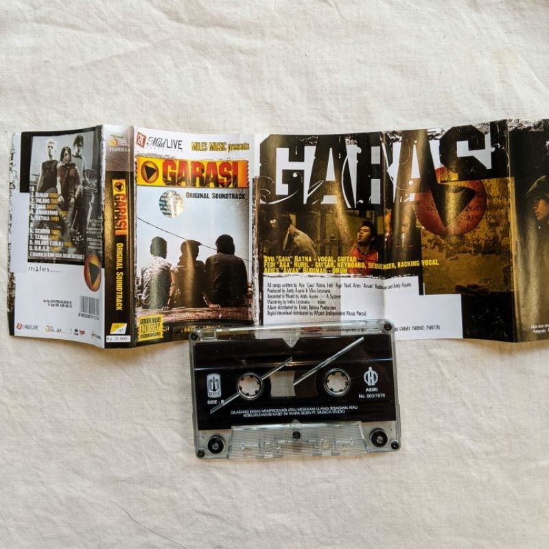 Kaset Ost Film Garasi