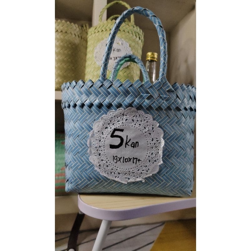 

TAS ANYAMAN POLOS XS (UNYIL) READY STOK tas suvenir, tas hampers, tas ultah