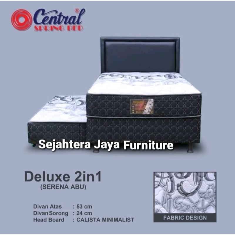 SET Springbed Central 2in1 sorong 120x200cm (PROMO)