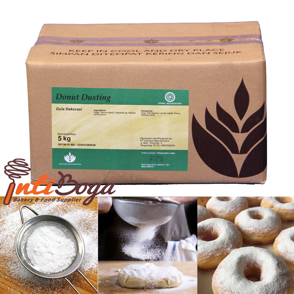 

Haan Donut Dusting 500gr – Gula Dekorasi Taburan Donat