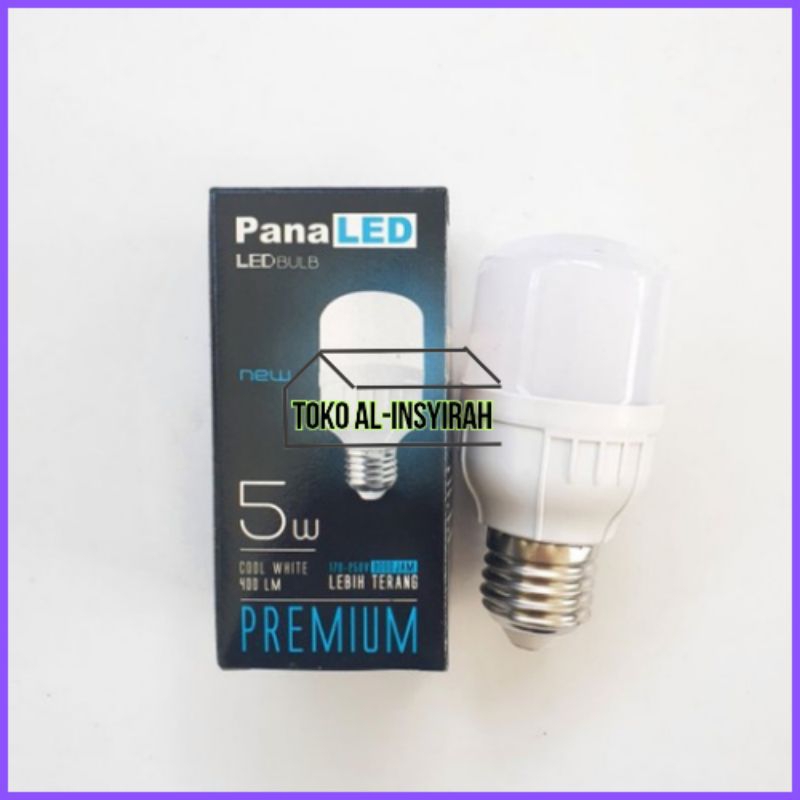 LAMPU LED PANALED PREMIER LED BULB 5W