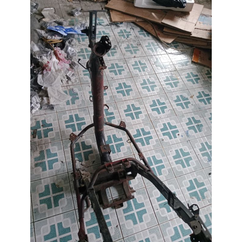 rangka mesin beat fi 2013