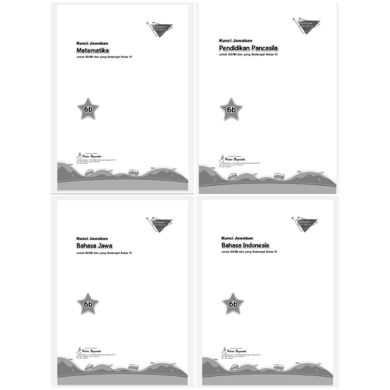 kunci Cemara kurmer kls 6 semester 2 (2024)