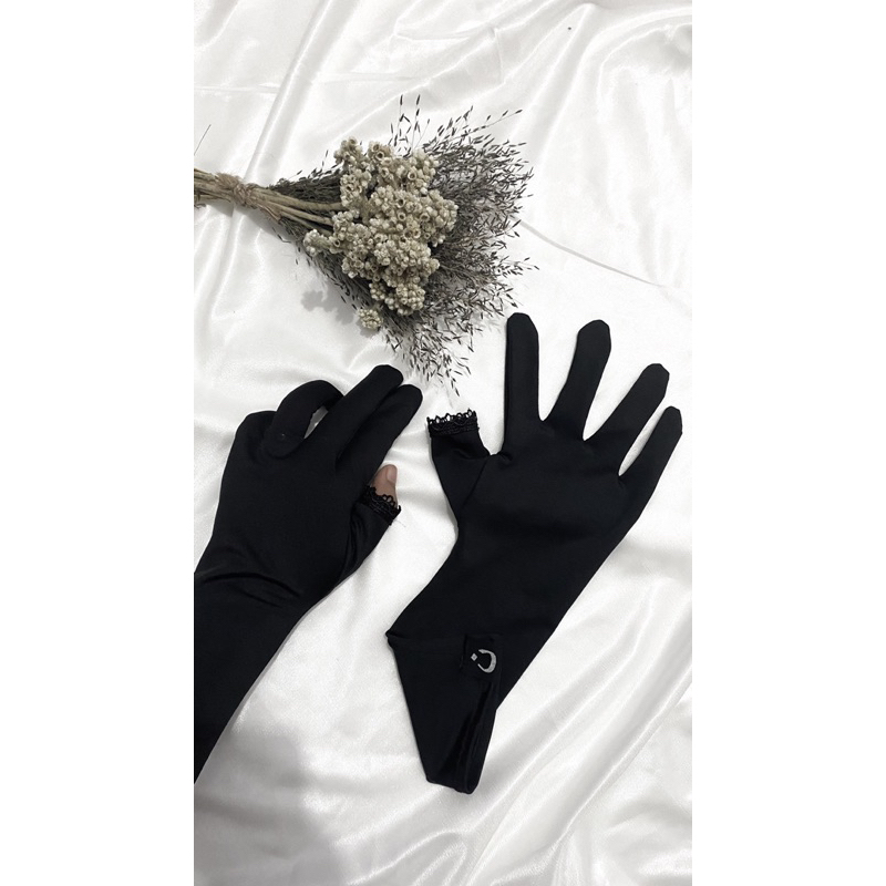 Ay00 Sarung Tangan Touchscreen (Jempol Bolong) by.Nasywah