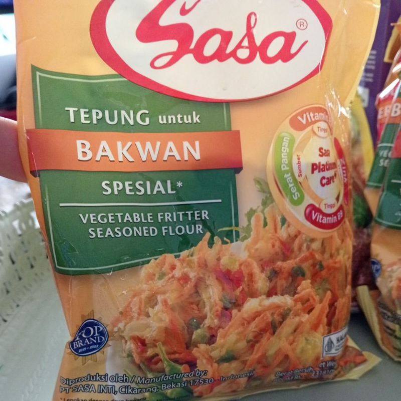 

Tepung bakwan spesial Sasa