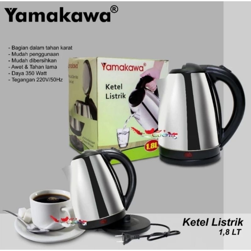 Teko listrik yamakawa 350 watt
