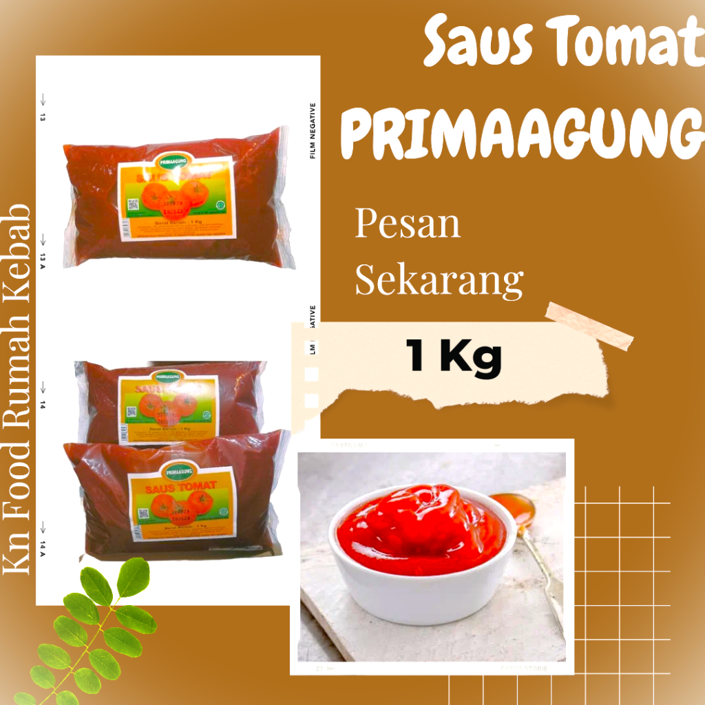 

Saus Tomat Prima 1 kg-Saos Tomat Prima Pouch