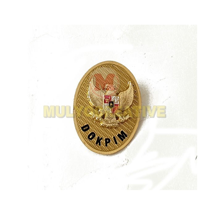 Pin Dokpim Garuda Oval Pin Dokpim Garuda Model Oval