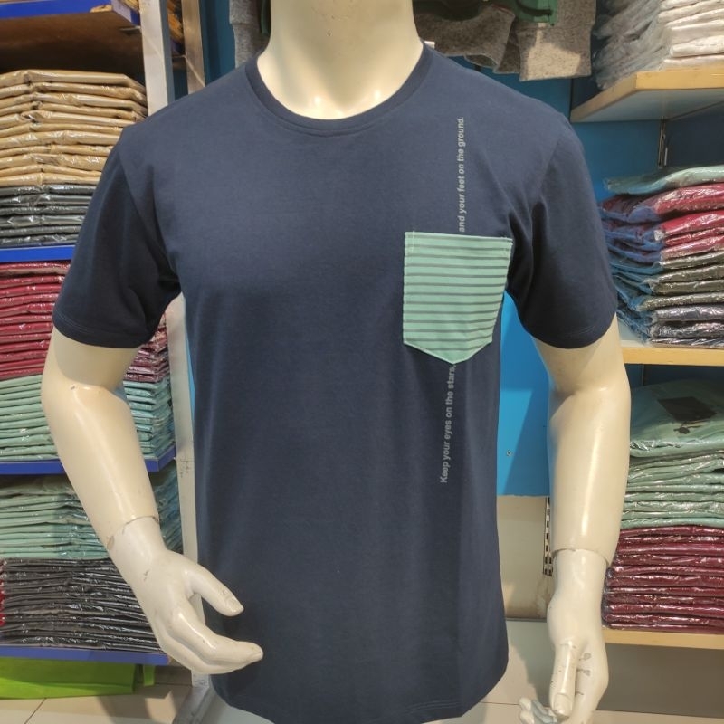 T-shirt pendek pria original merek iebe