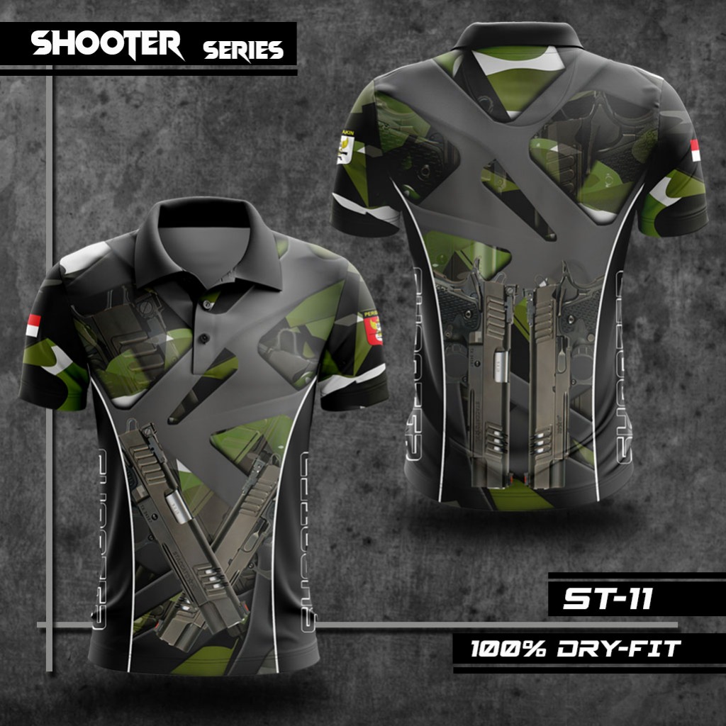 Jersey Perbakin Shooter Baju Perbakin Menembak