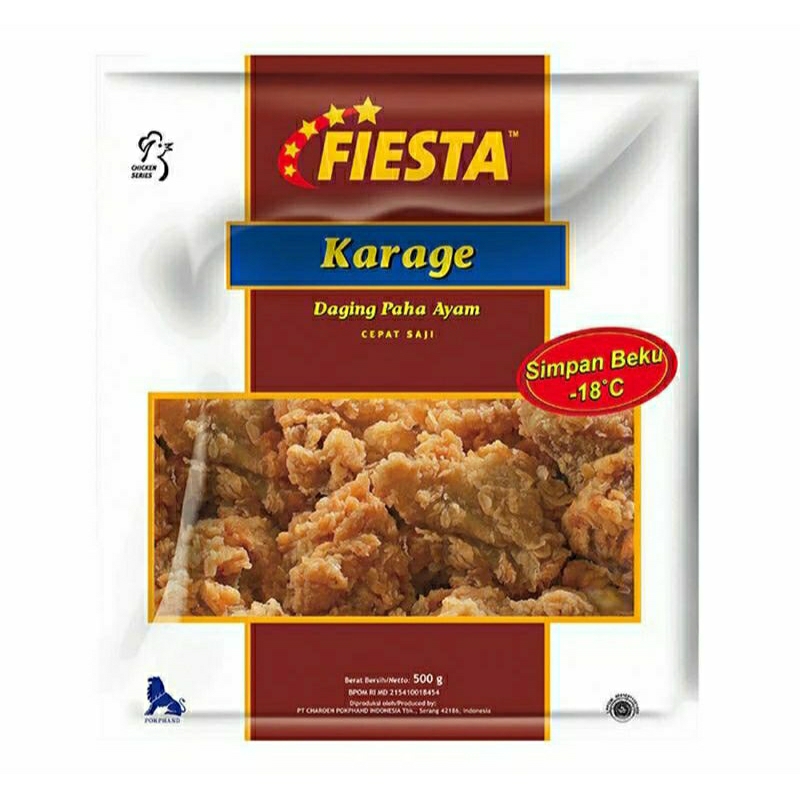 

fiesta chicken karage 250gr/500gr