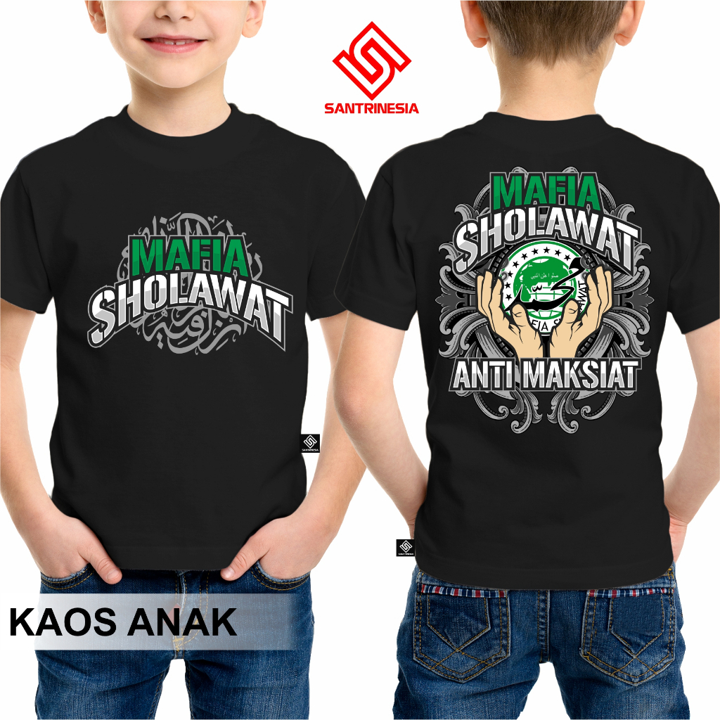 Santrinesia Kaos Bayi & Anak Mafia Sholawat Mafis Nusantara Abah Ali Gondrong Pecinta Sholawat Tafia