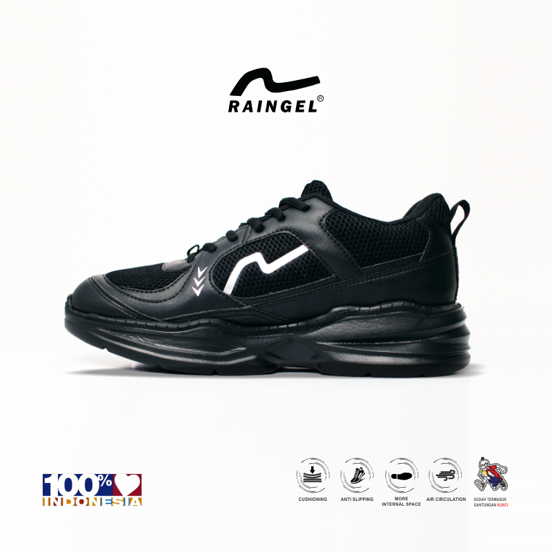 RAINGEL BLASSING - Sneakers Local Original - All Black