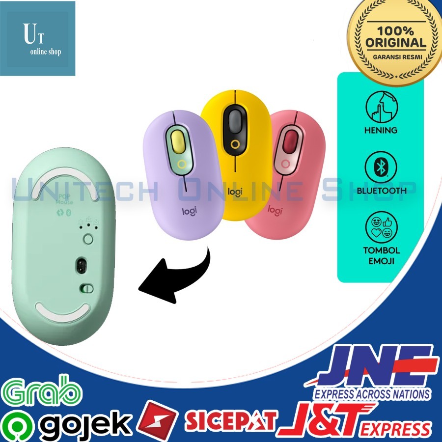 MOUSE WIRELESS LOGITECH POP