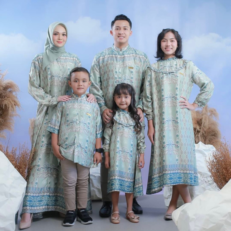DYN Clothingline Ansel Koko &  Ansela Dress | Family Set | Fashion Muslim | Baju Muslim Couple | Sarimbit Keluarga-1