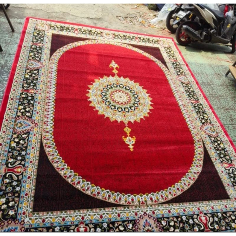 karpet asli turki tabal 15 mm padat mewah ukuran 300x400 cm