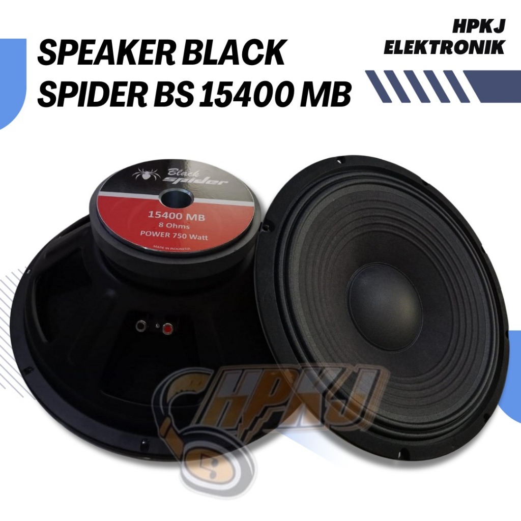 SPEAKER BLACK SPIDER 15400 speaker komponen merk black spider 15400
