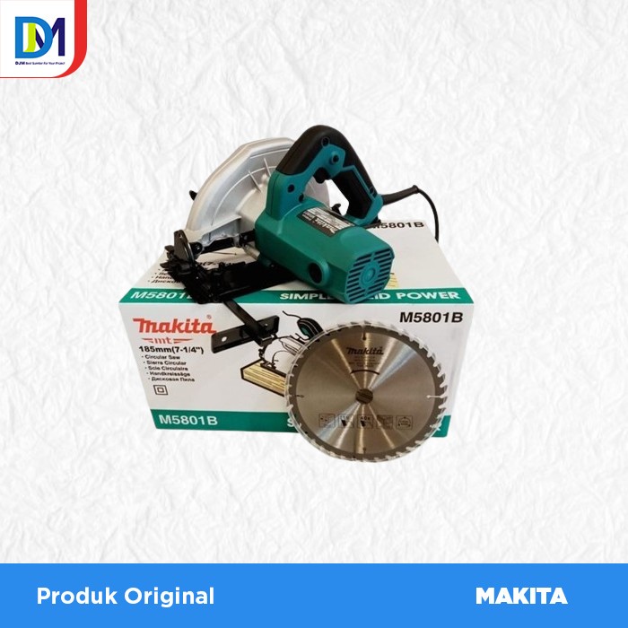 Mesin Potong Kayu Circular Saw Makita M5801B Original